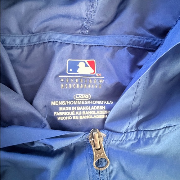 Genuine Merchandise Chicago Cubs Blue and Red Windbreaker Large - Picture 4 of 5